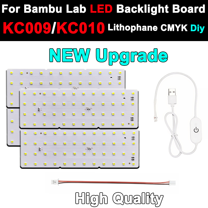 3D Printing Foto - Panel LED Lithophane CMYK untuk Bambu
