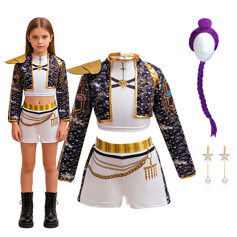 3D Printing Jewelry - Jaket Crop Berumbai Emas Cetak 3D