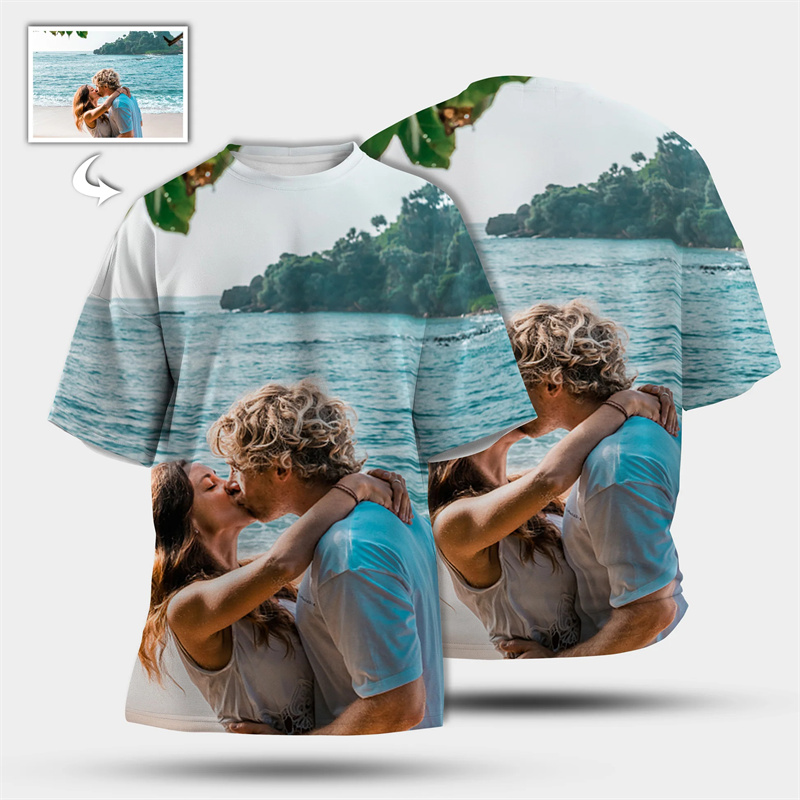 3D Printing Foto - Kaus cetak 3d unik kaus lengan