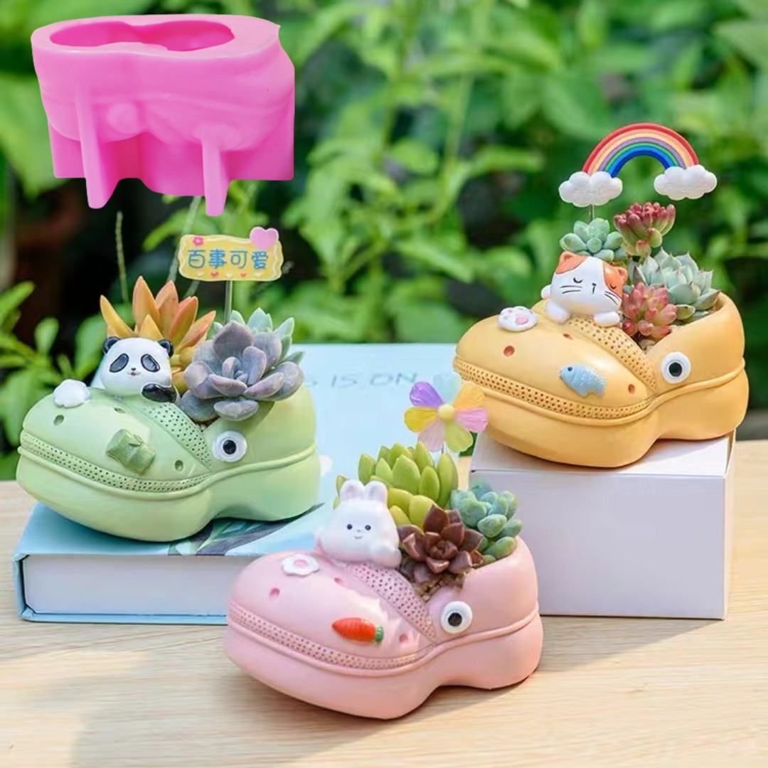 Sandal hewan 3D, Pot bunga tan - 3D Printing Pot ulasan dan harga