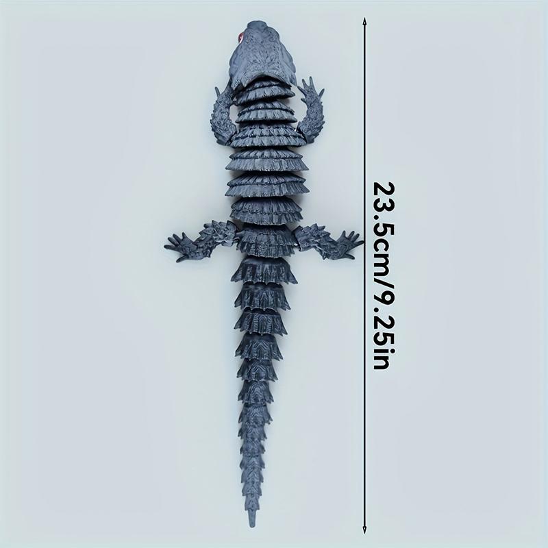 Patung Kartun Kadal Sambung 3D - 3D Printing Lizard ulasan dan harga