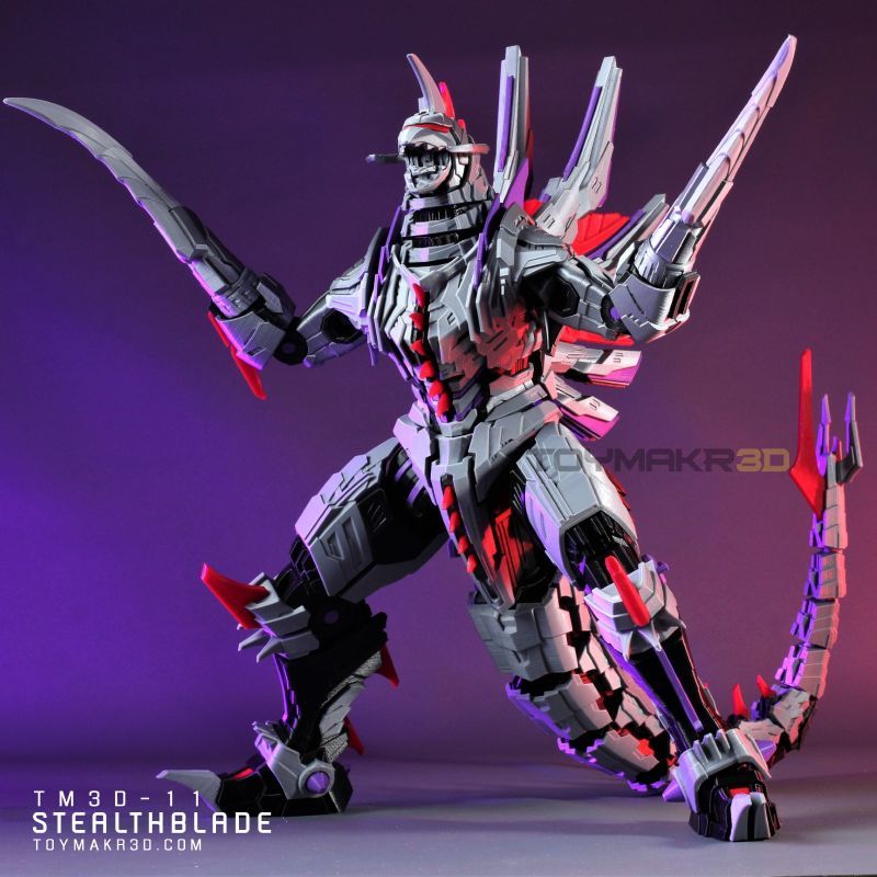 Monster Mekanikal cetak 3D, de - 3D Printing Hidden Blade ulasan dan harga