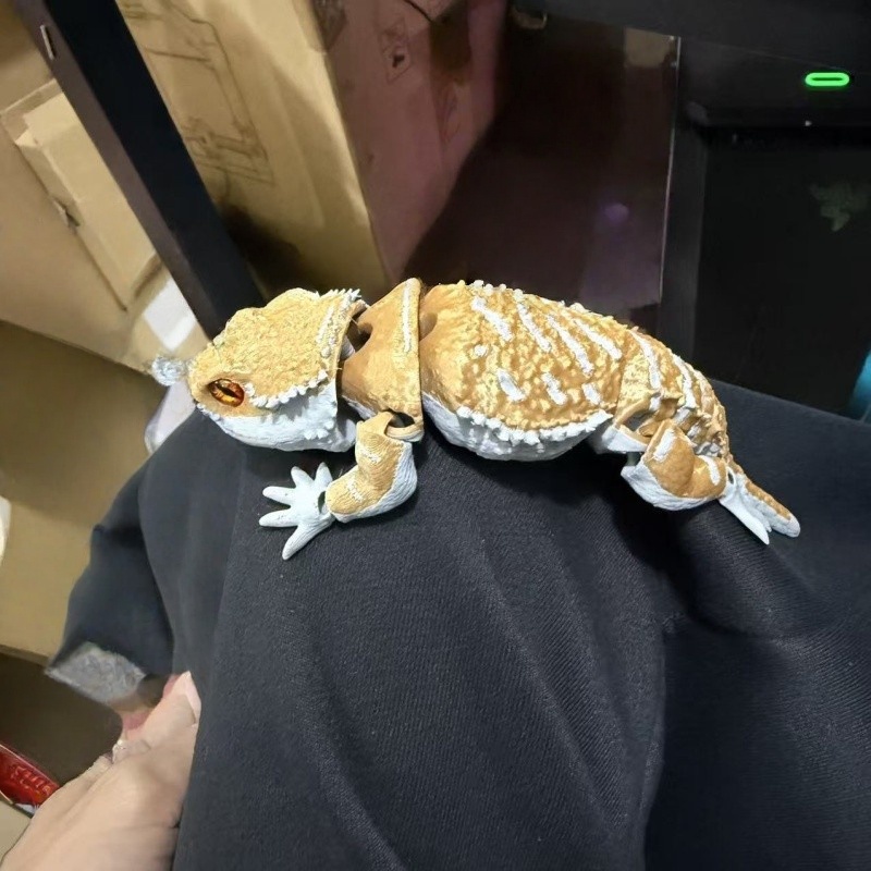 Cetakan 3D Model Reptil Buaya  - 3D Printing Lizard ulasan dan harga