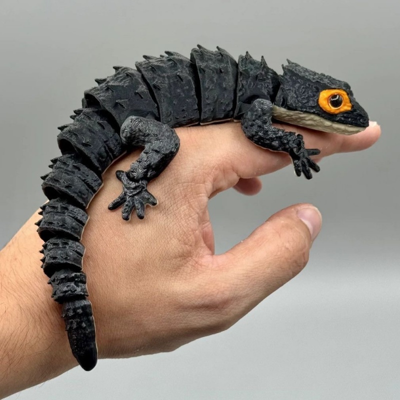 Cetakan 3D Model Reptil Buaya  - 3D Printing Lizard ulasan dan harga