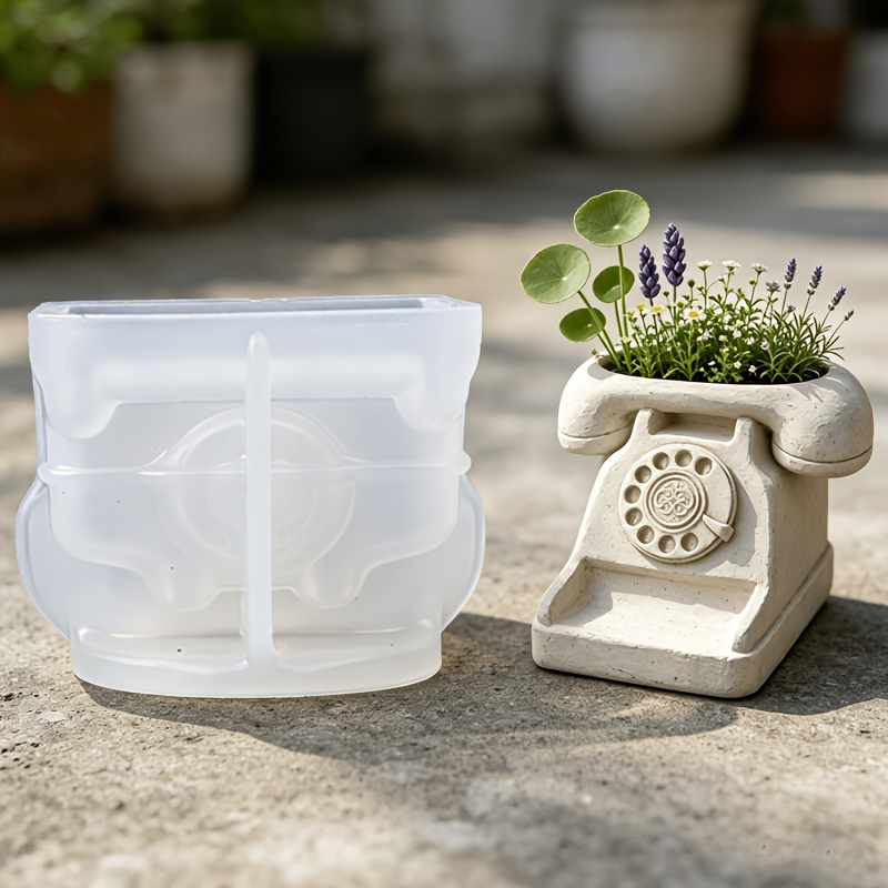 Cetakan Silikon Pot Sukulen Te - 3D Printing Pot ulasan dan harga