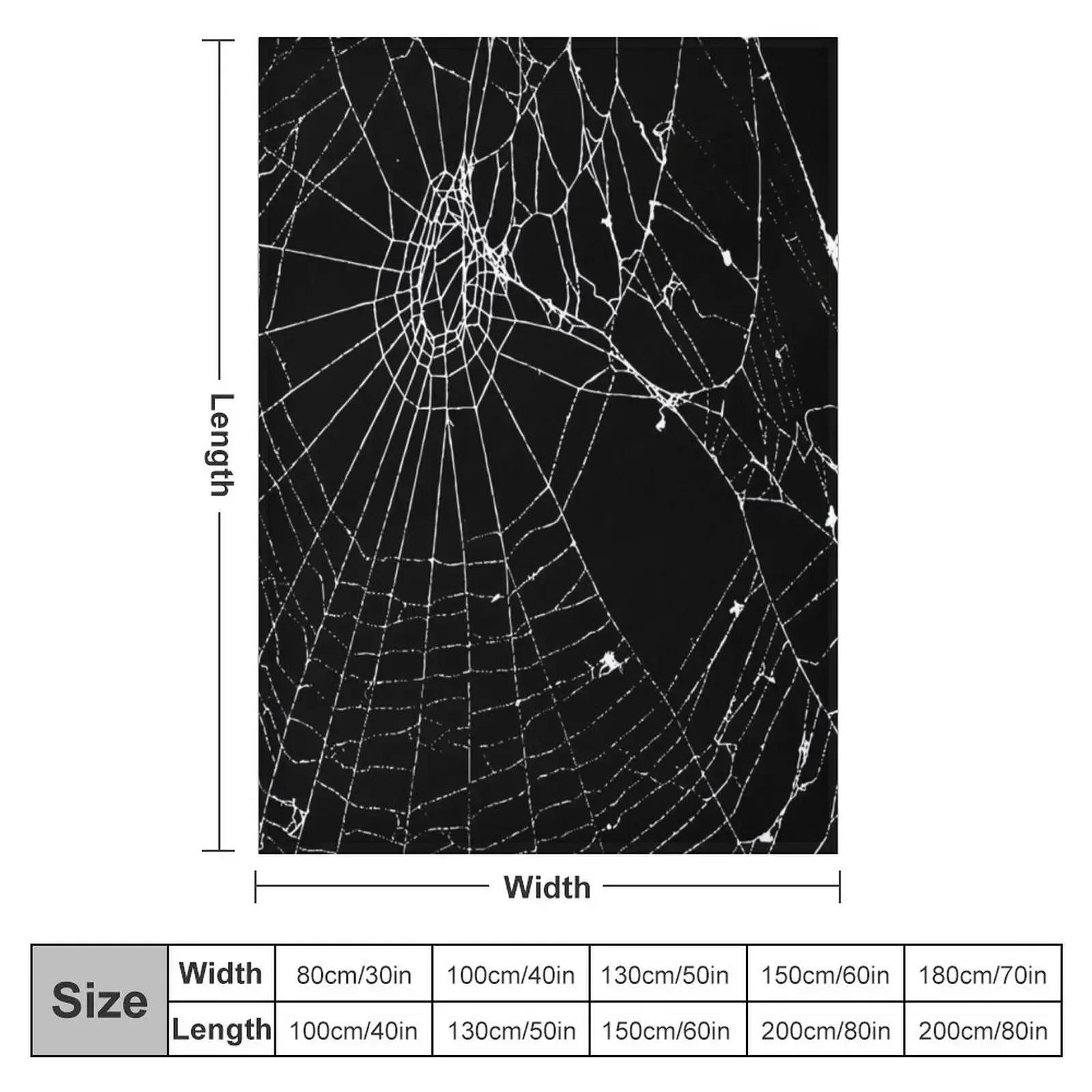 Selimut Lempar Motif Jaring La - 3D Printing Web ulasan dan harga