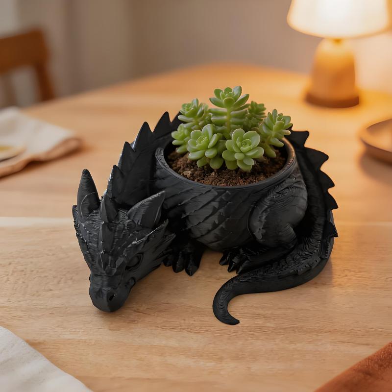 Pot Tanaman Berbentuk Naga Cet - 3D Printing Jewelry ulasan dan harga