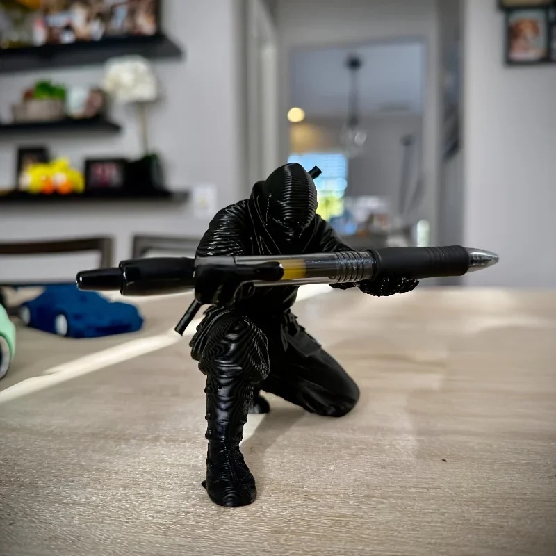 Tempat Pensil Ninja Cetakan 3D - 3D Printing Office Setup ulasan dan harga