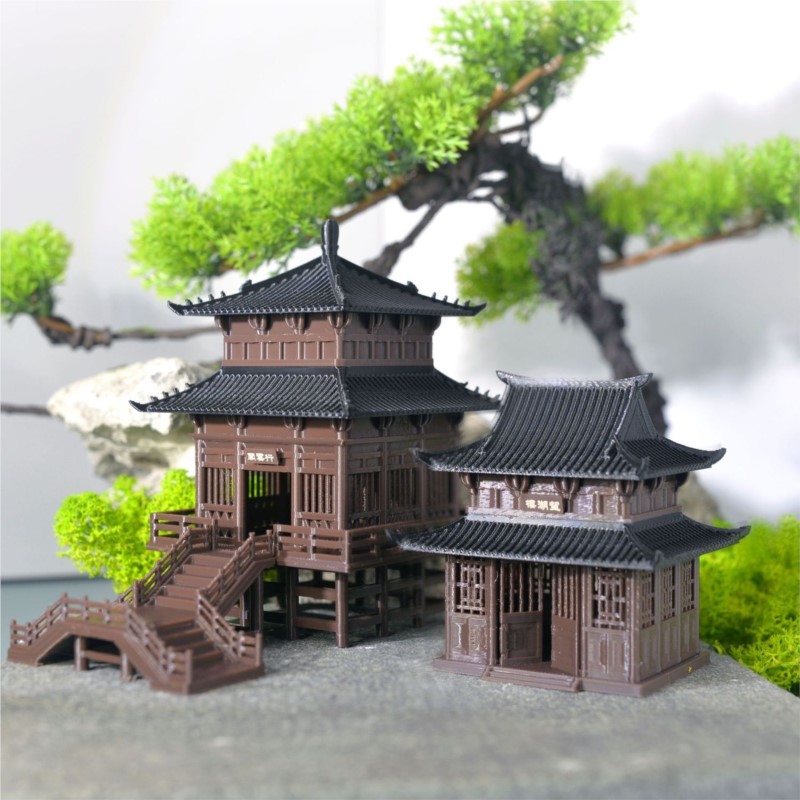Ornamen arsitektur Retro pavil - 3D Printing Pot ulasan dan harga