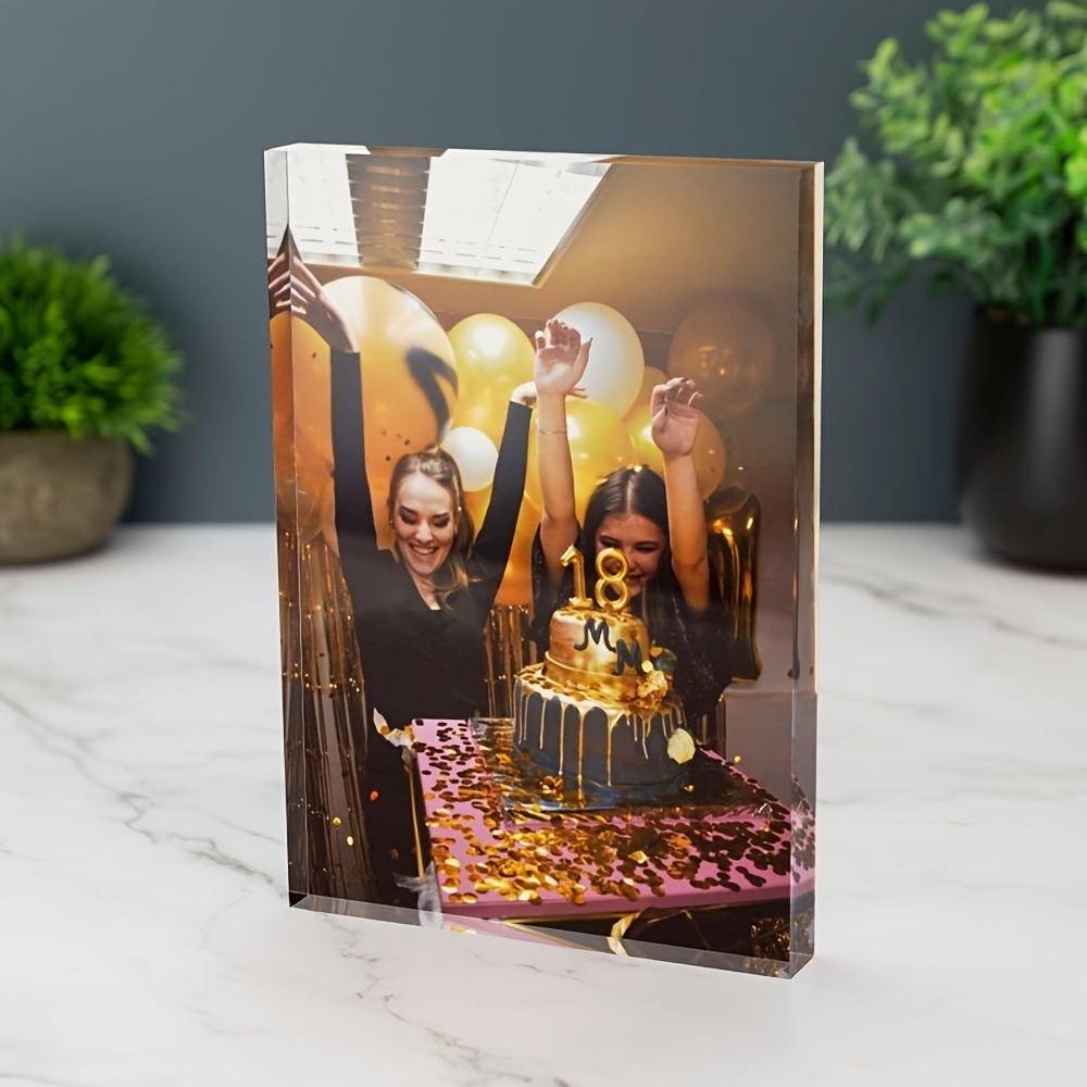 Blok Foto Akrilik 3D Pemandang - 3D Printing Foto ulasan dan harga