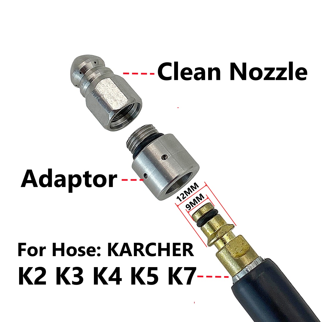 Nosel Pembersih Saluran Selang - Nozzle Cleaning Kit ulasan dan harga