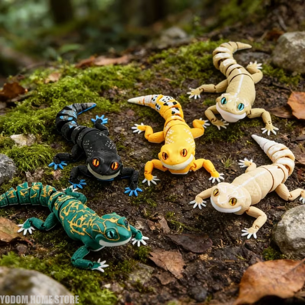 Kadal 3D Print Multi-jointed y - 3D Printing Lizard ulasan dan harga