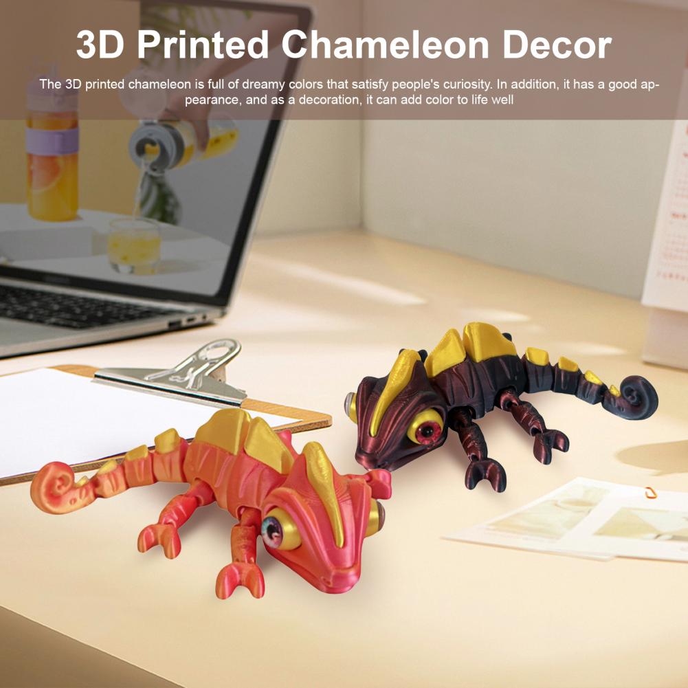 Ornamen Meja Kadal Cetak 3D, F - 3D Printing Lizard ulasan dan harga