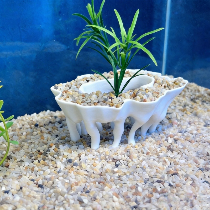 Tanaman akuarium cetak 3D berb - 3D Printing Pot ulasan dan harga