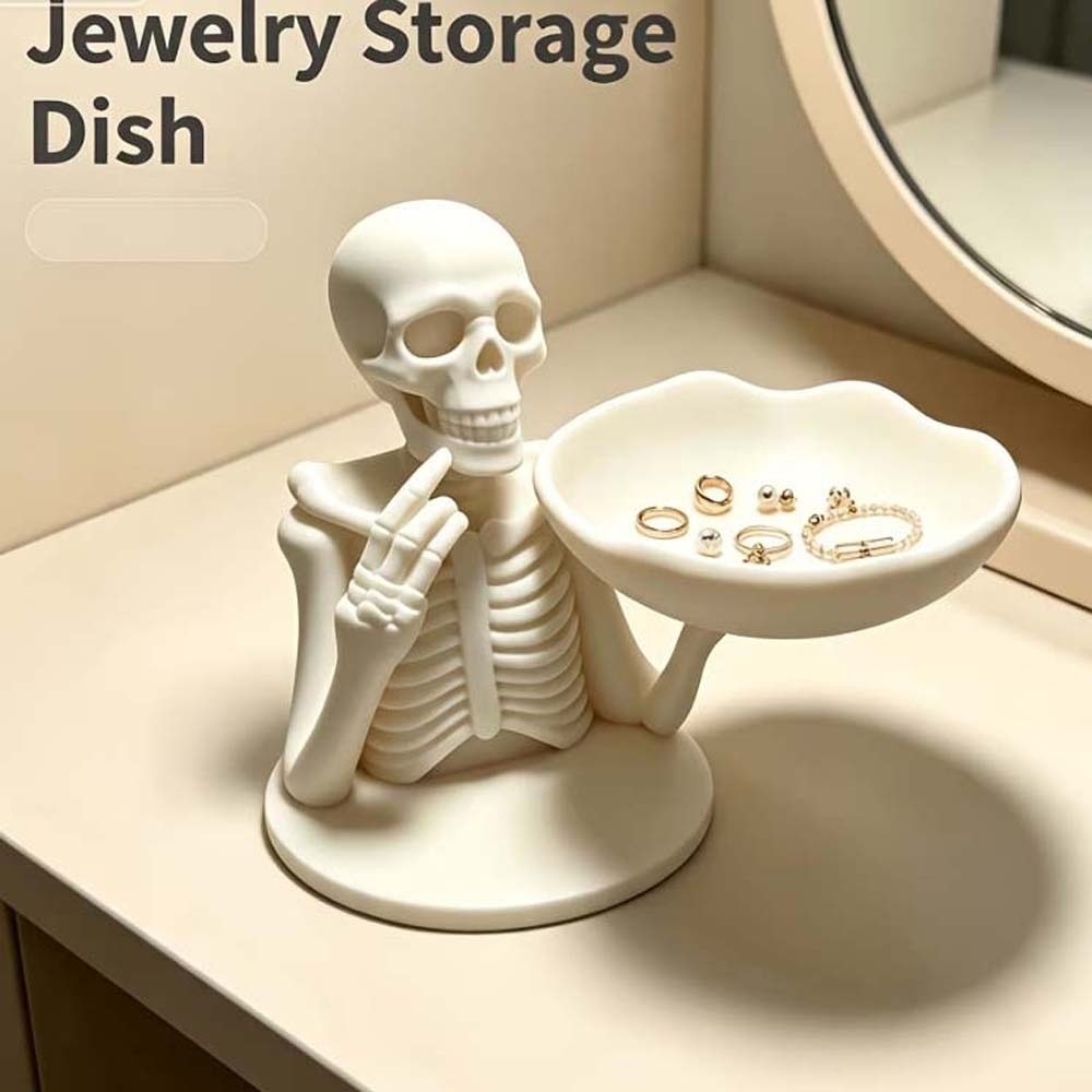 Mangkuk Permen Tengkorak Cetak - 3D Printing Jewelry ulasan dan harga